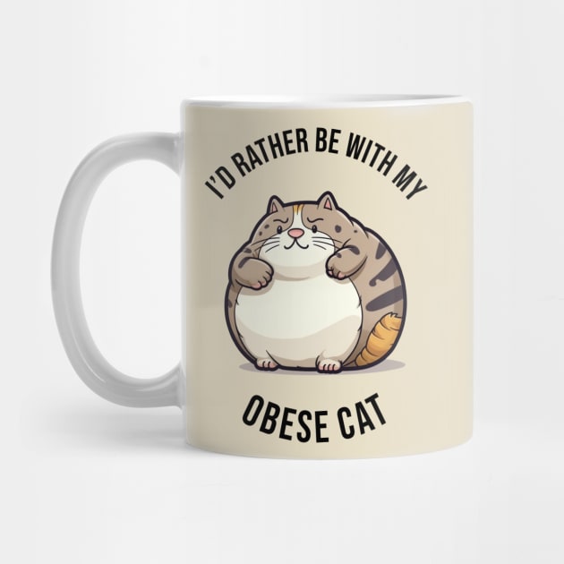 I'd rather be with my Obese Cat by pxdg